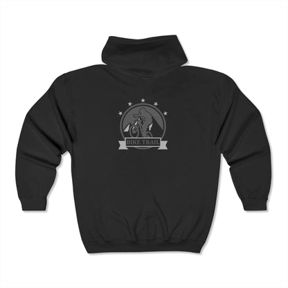 Bike Trail Zip-Up Hoodie