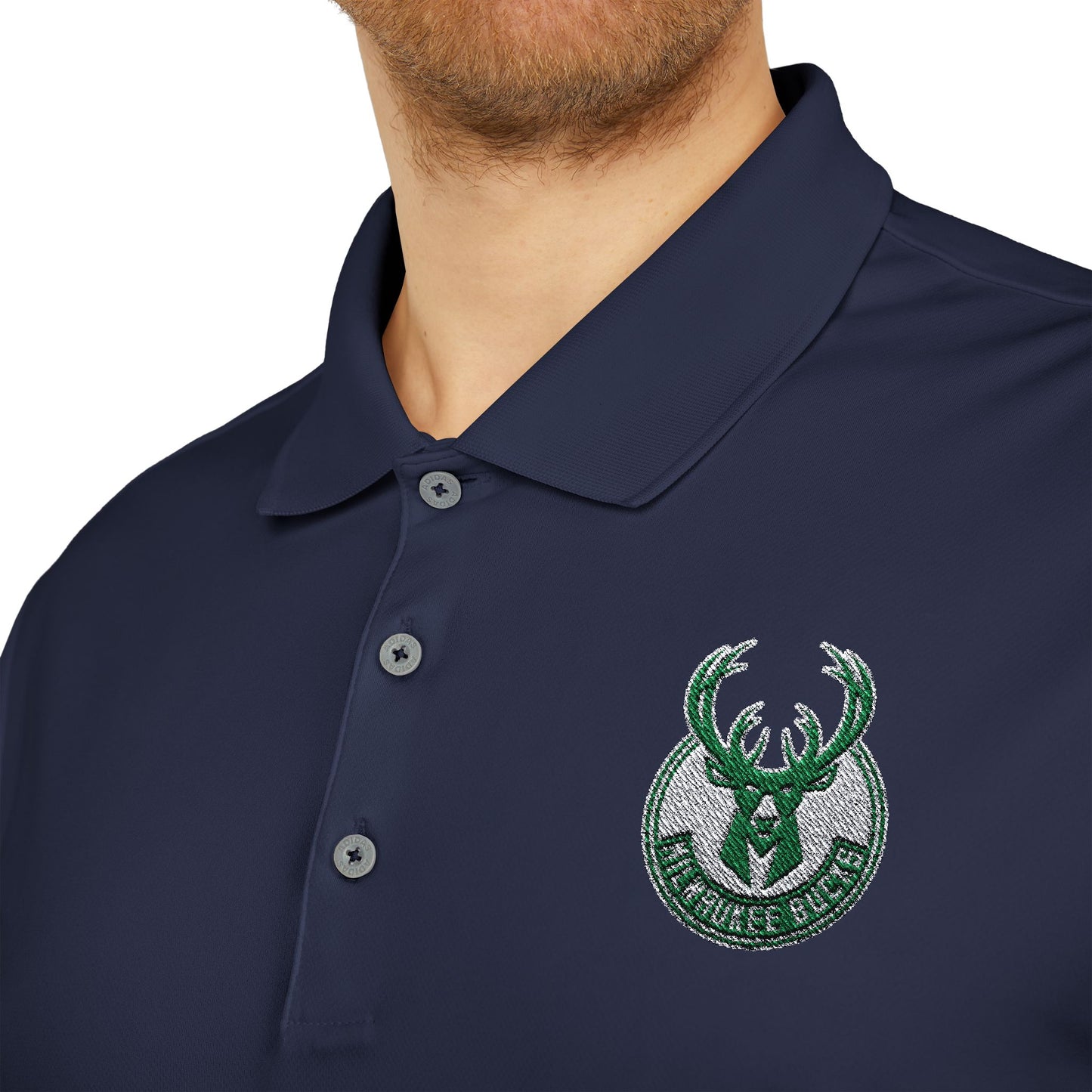 Milwaukee Bucks Adidas Performance Polo