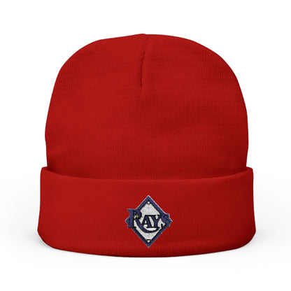 Embroidered Tampa Bay Rays Knit Beanie