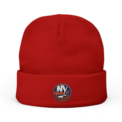 Embroidered New York Islanders Knit Beanie