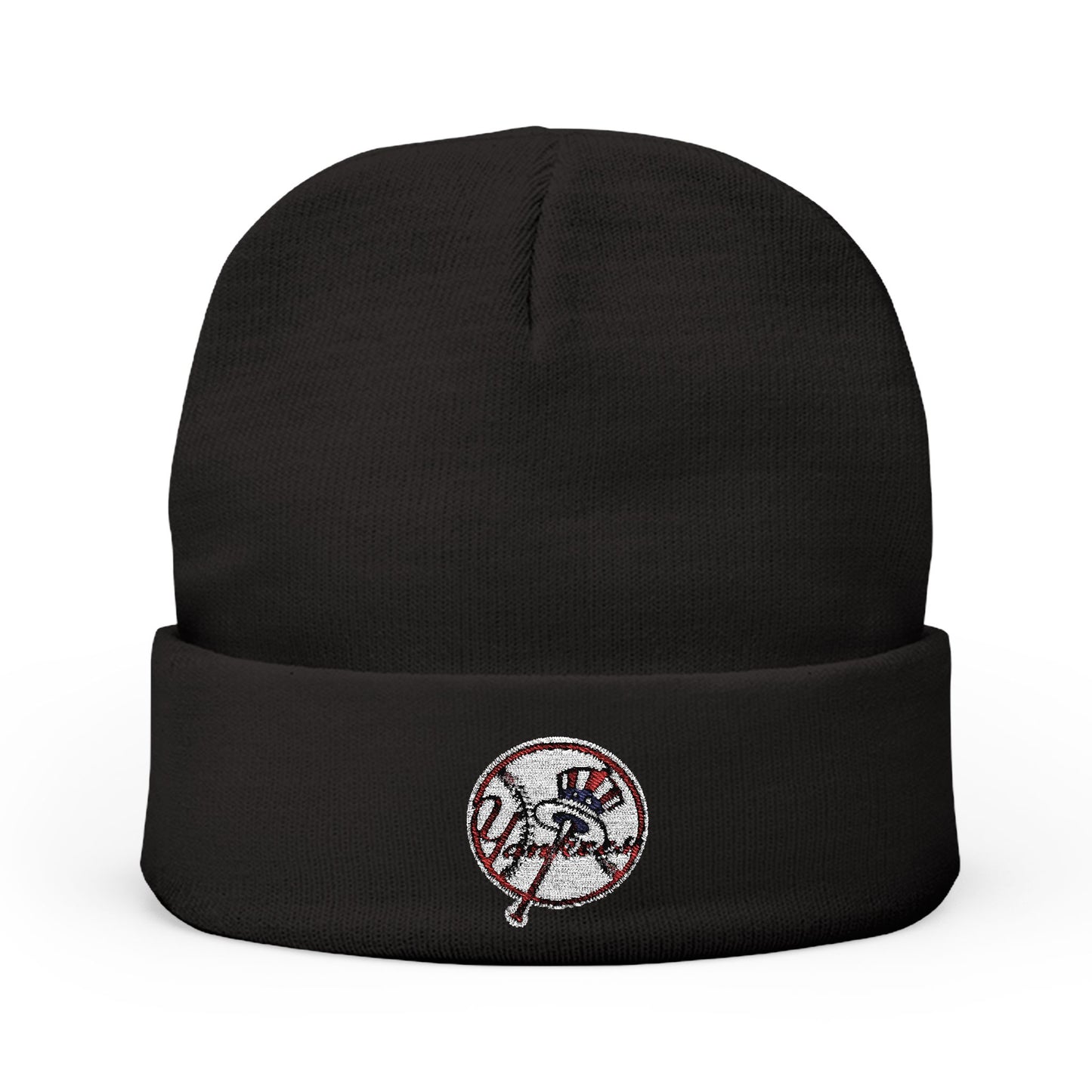 Embroidered New York Yankees Knit Beanie