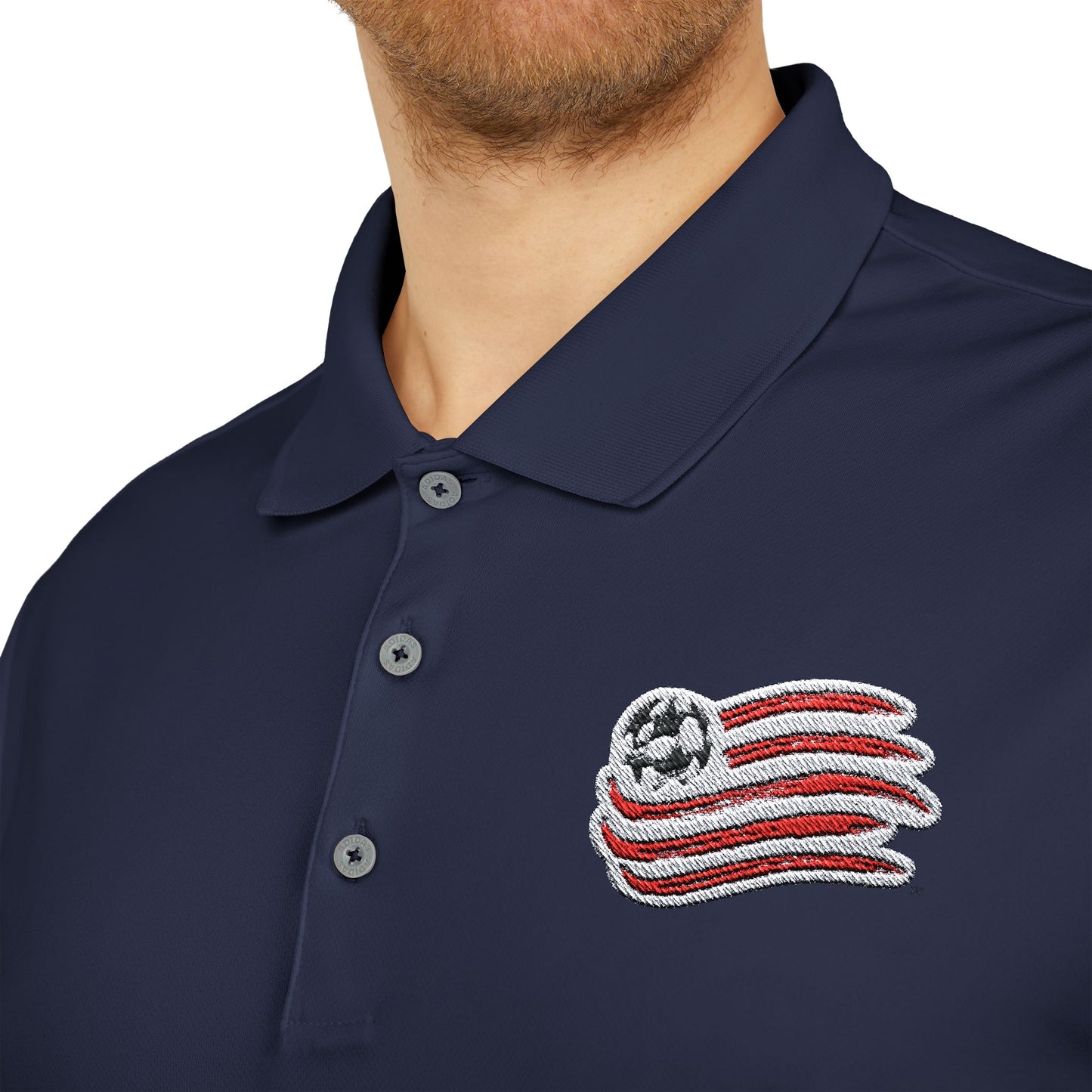 New England Revolution Adidas Performance Polo