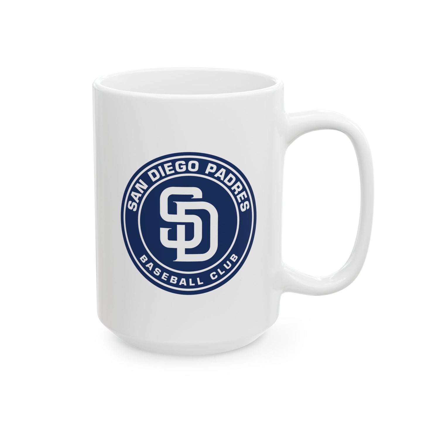 San Diego Padres Circle Ceramic Mug