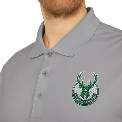 Milwaukee Bucks Adidas Performance Polo