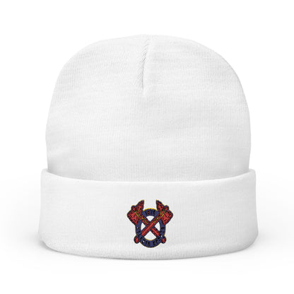 Embroidered Atlanta Braves Logo Knit Beanie