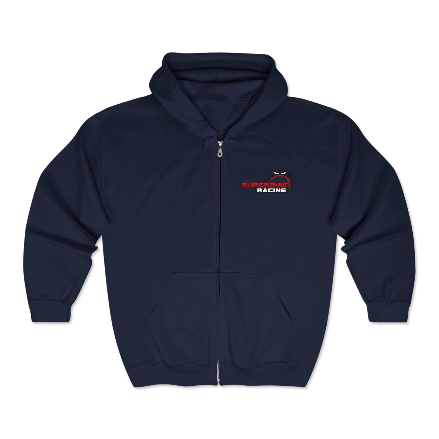 Superbike Racing Zip-Up Hoodie