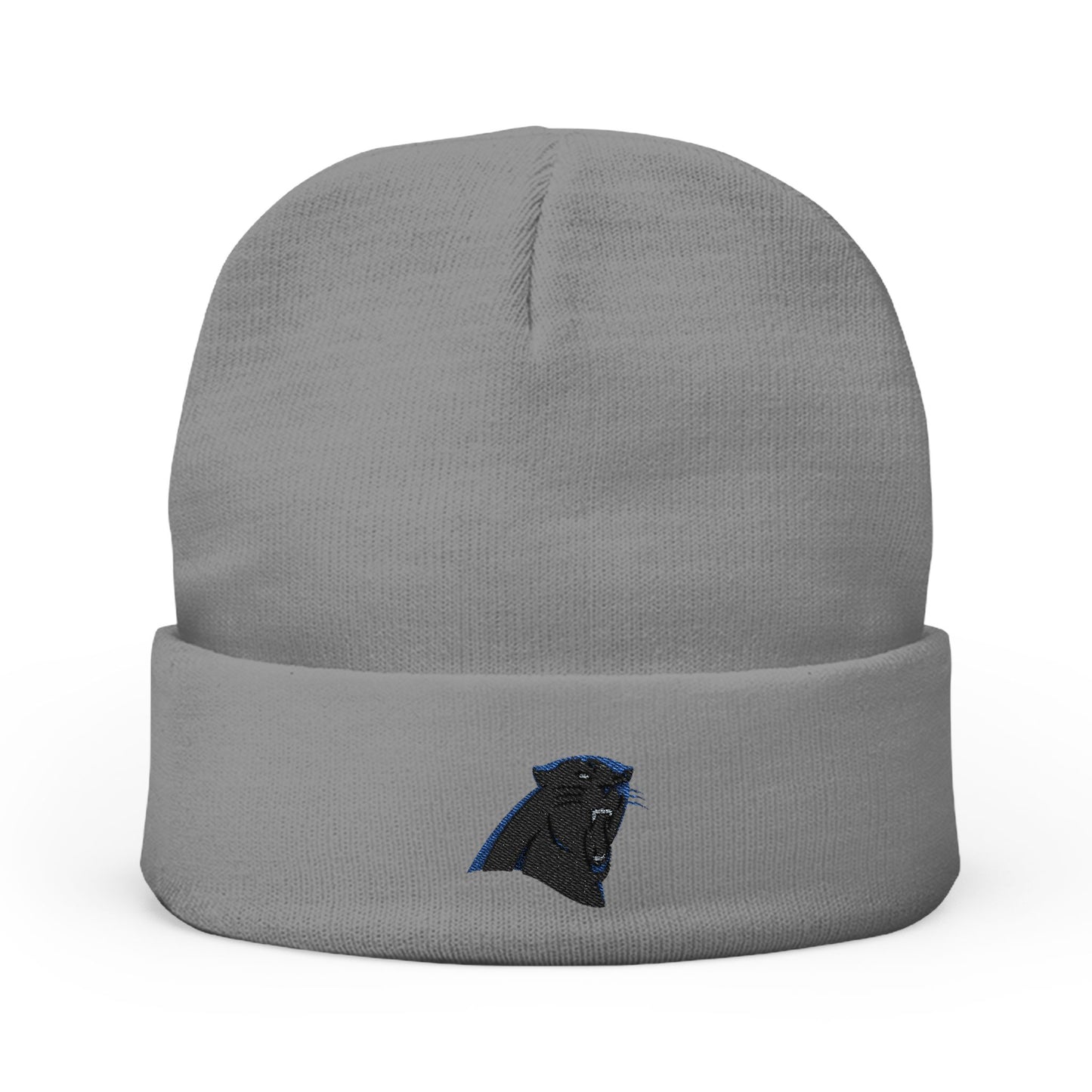 Embroidered Carolina Panthers Knit Beanie