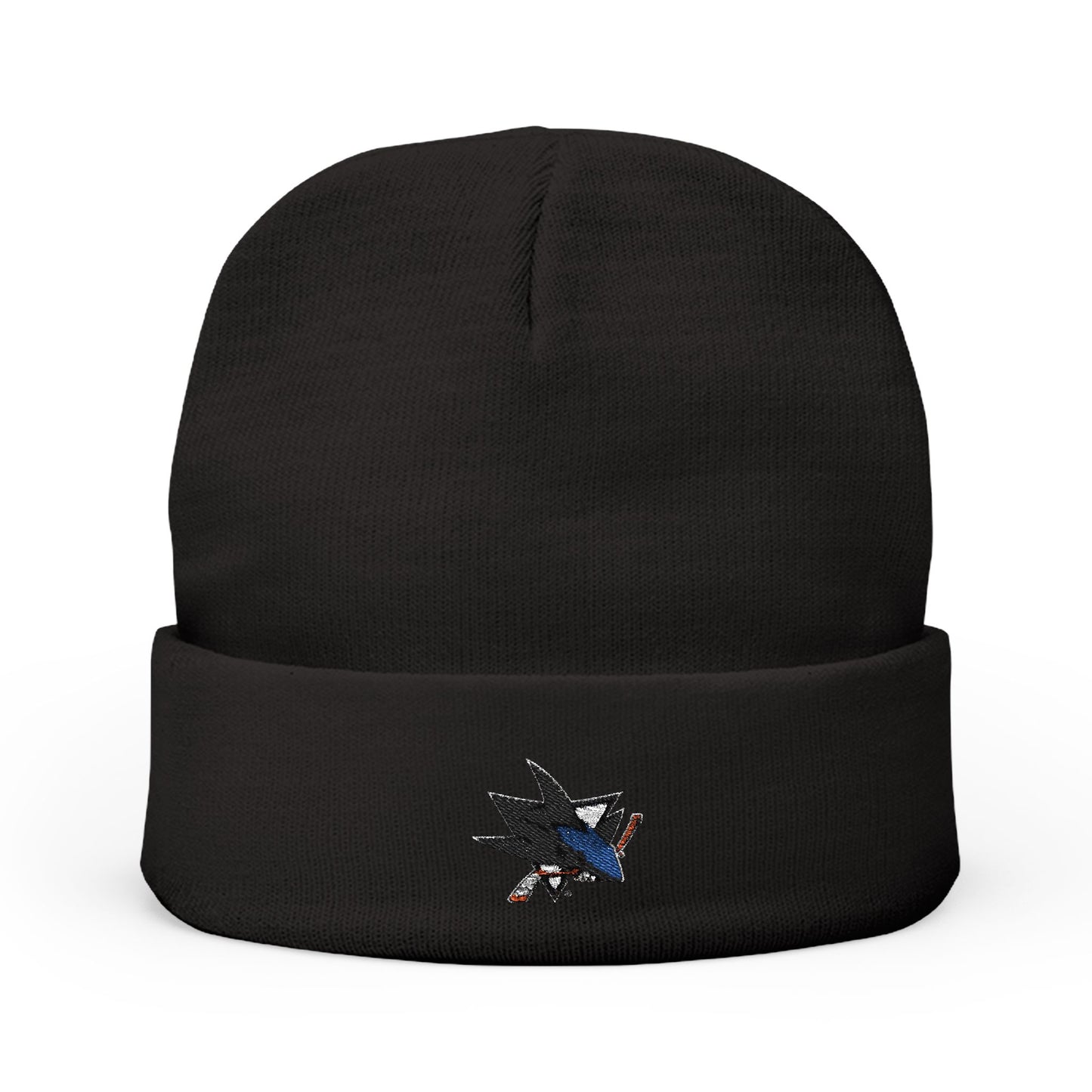 Embroidered San Jose Sharks Knit Beanie