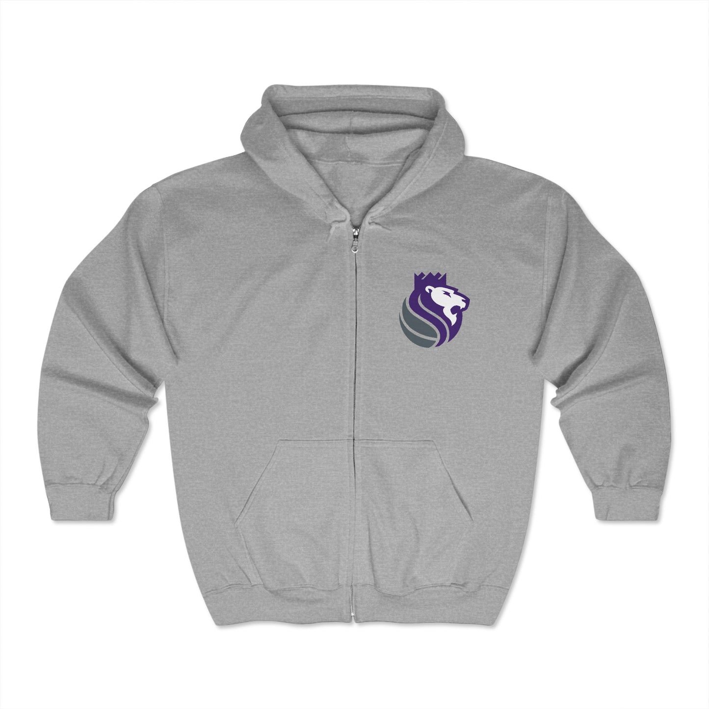 Sacramento Kings Lion Zip-Up Hoodie