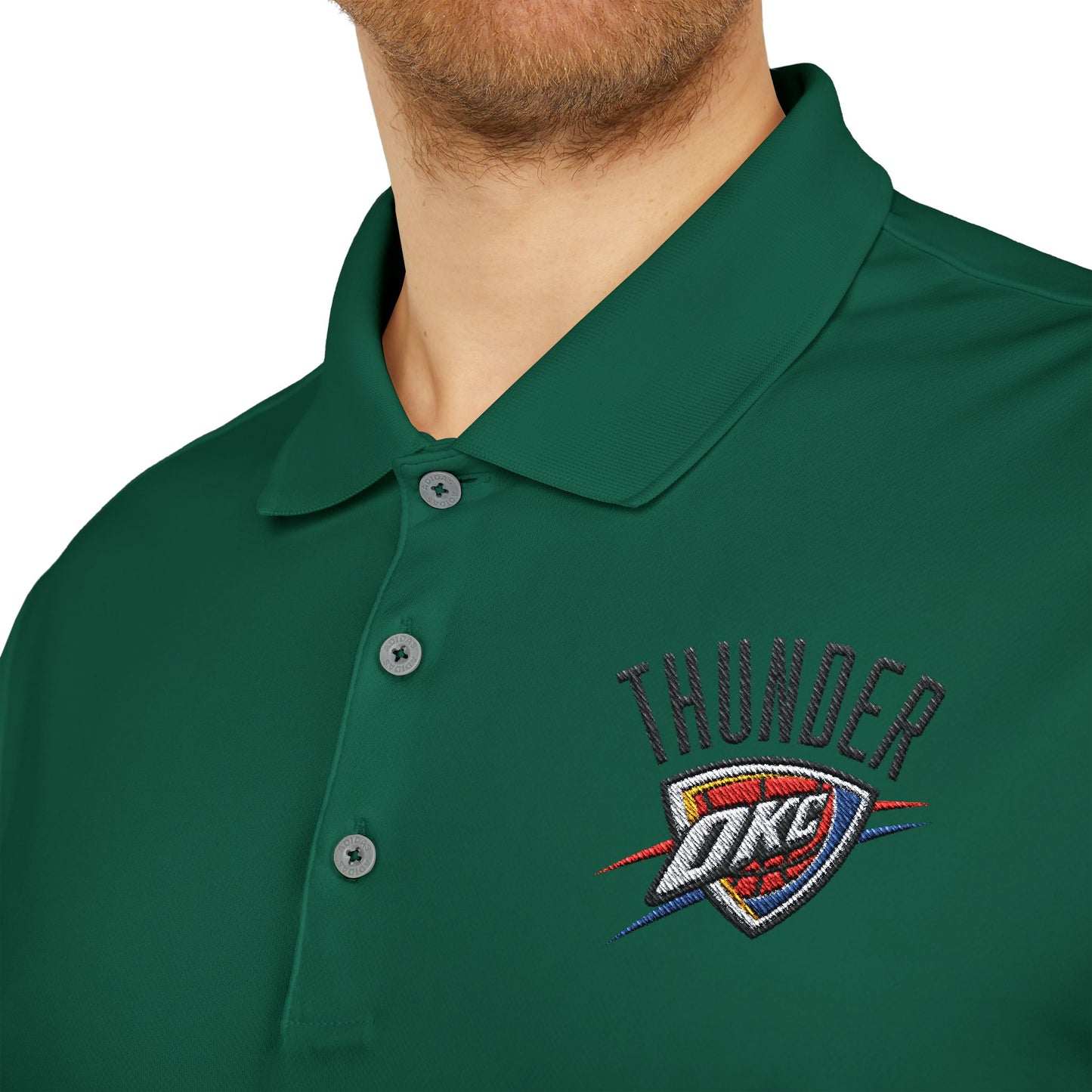 Oklahoma City Thunder Adidas Performance Polo