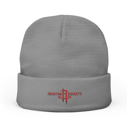 Embroidered Houston Rockets Knit Beanie