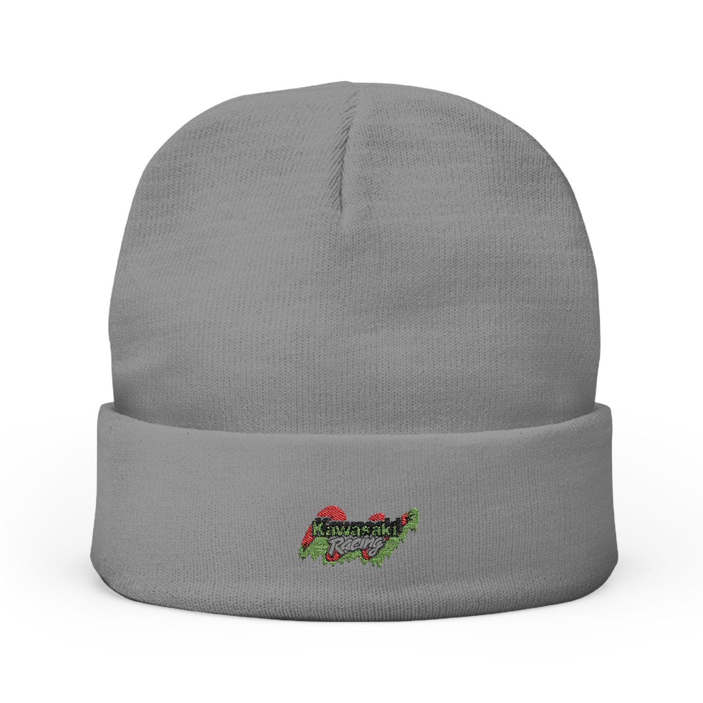 Embroidered Kawasaki Racing Knit Beanie