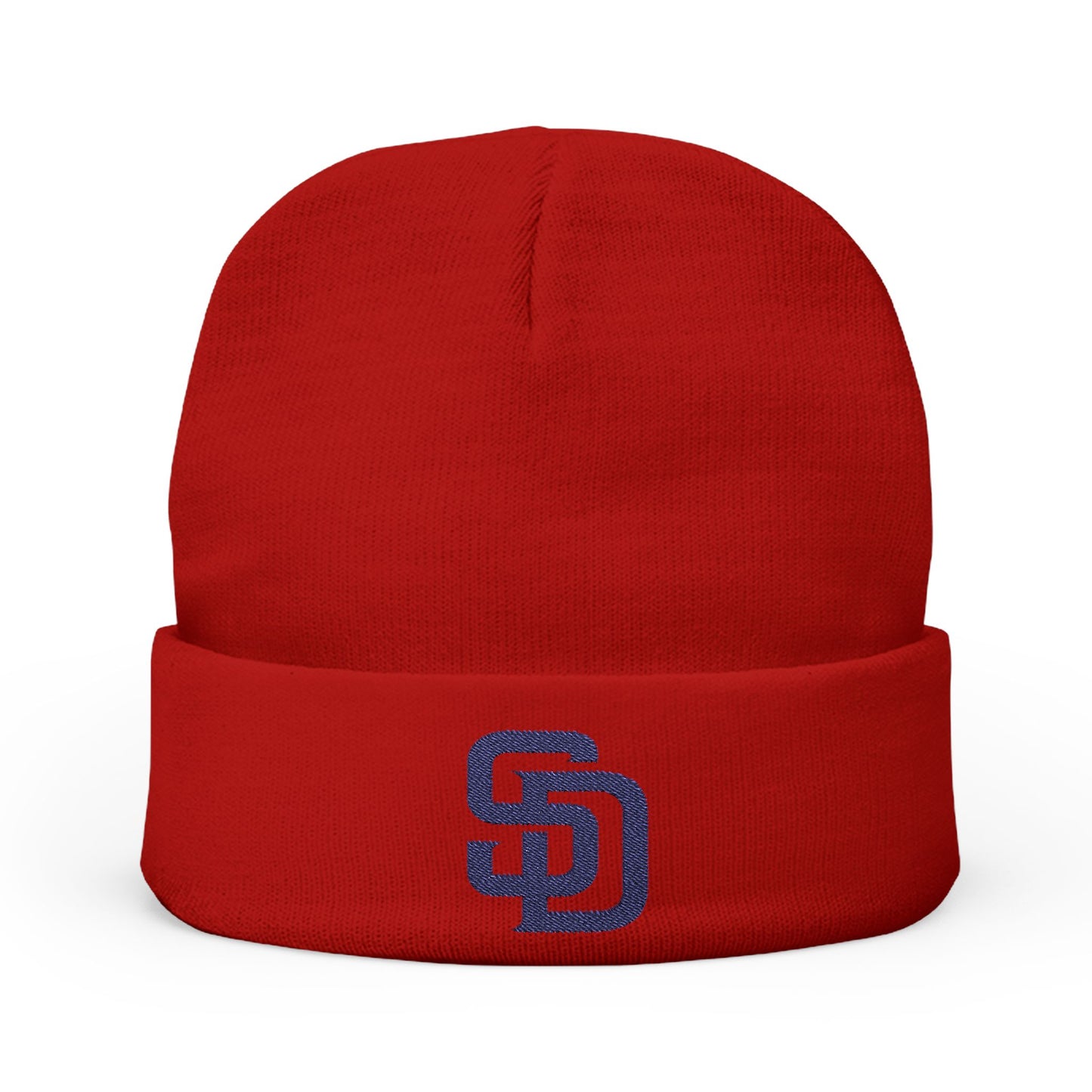 Embroidered San Diego Padres Knit Beanie