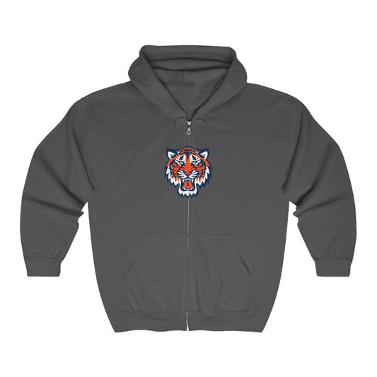 Detroit Tigers Tiger Zip-Up Hoodie