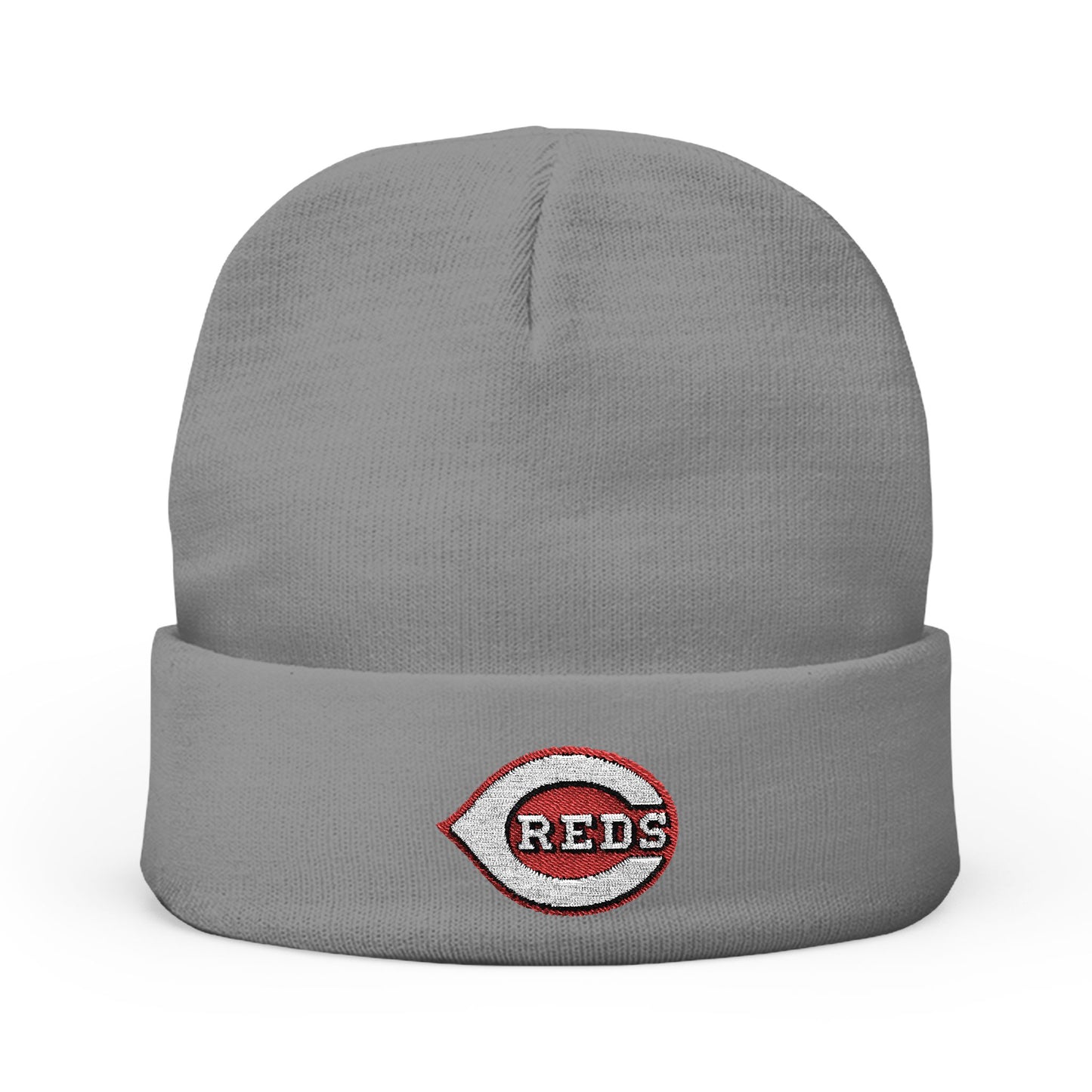 Embroidered Cincinnati Reds Knit Beanie