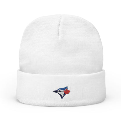 Embroidered Toronto Blue Jays Bird Knit Beanie