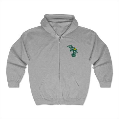 Oakland Athletics Elephant Zip-Up Hoodie