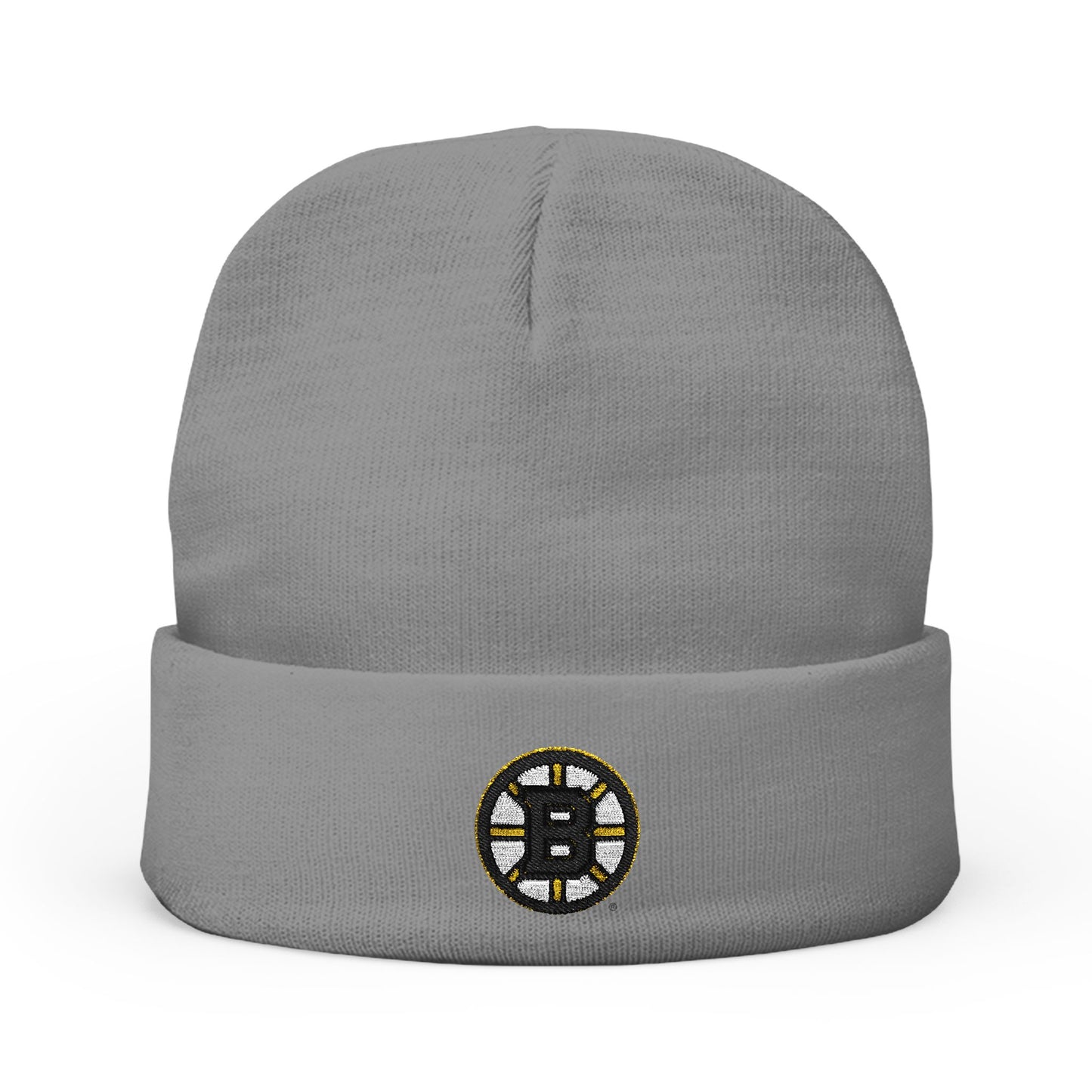 Embroidered Boston Bruins Knit Beanie