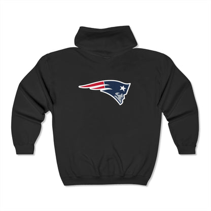 New England Patriots Zip-Up Hoodie