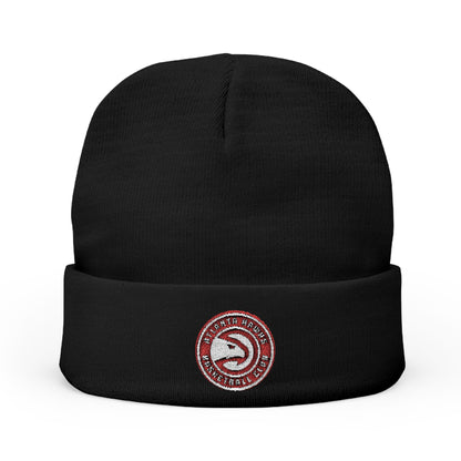 Embroidered Atlanta Hawks Knit Beanie