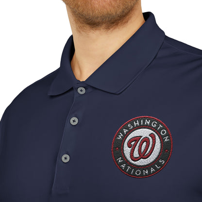 Washington Nationals Adidas Performance Polo