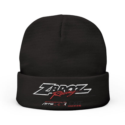 Embroidered ZBROS Racing Knit Beanie