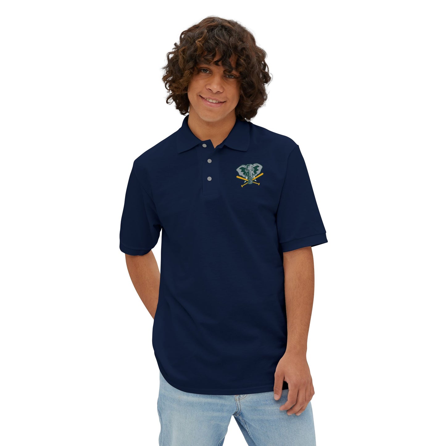 Oakland Athletics Elephant Head Polo Shirt