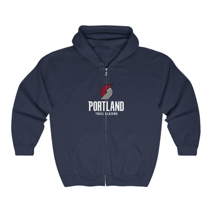 Portland Trail Blazers Zip-Up Hoodie