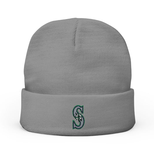 Embroidered Seattle Mariners S Knit Beanie