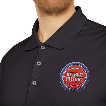 Detroit Pistons Adidas Performance Polo