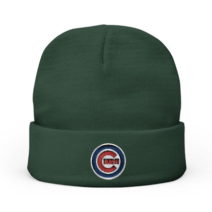 Embroidered Chicago Cubs Knit Beanie