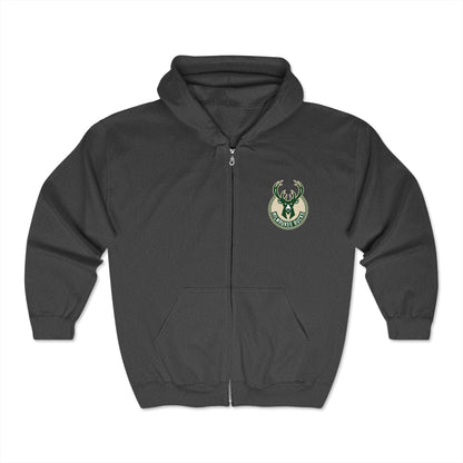 Milwaukee Bucks Zip-Up Hoodie