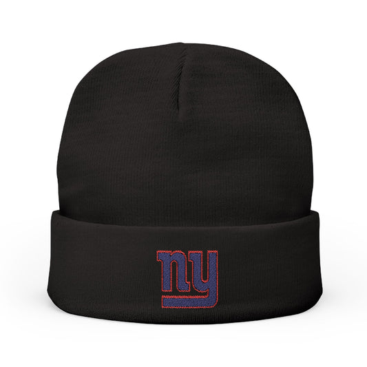 Embroidered New York Giants Knit Beanie