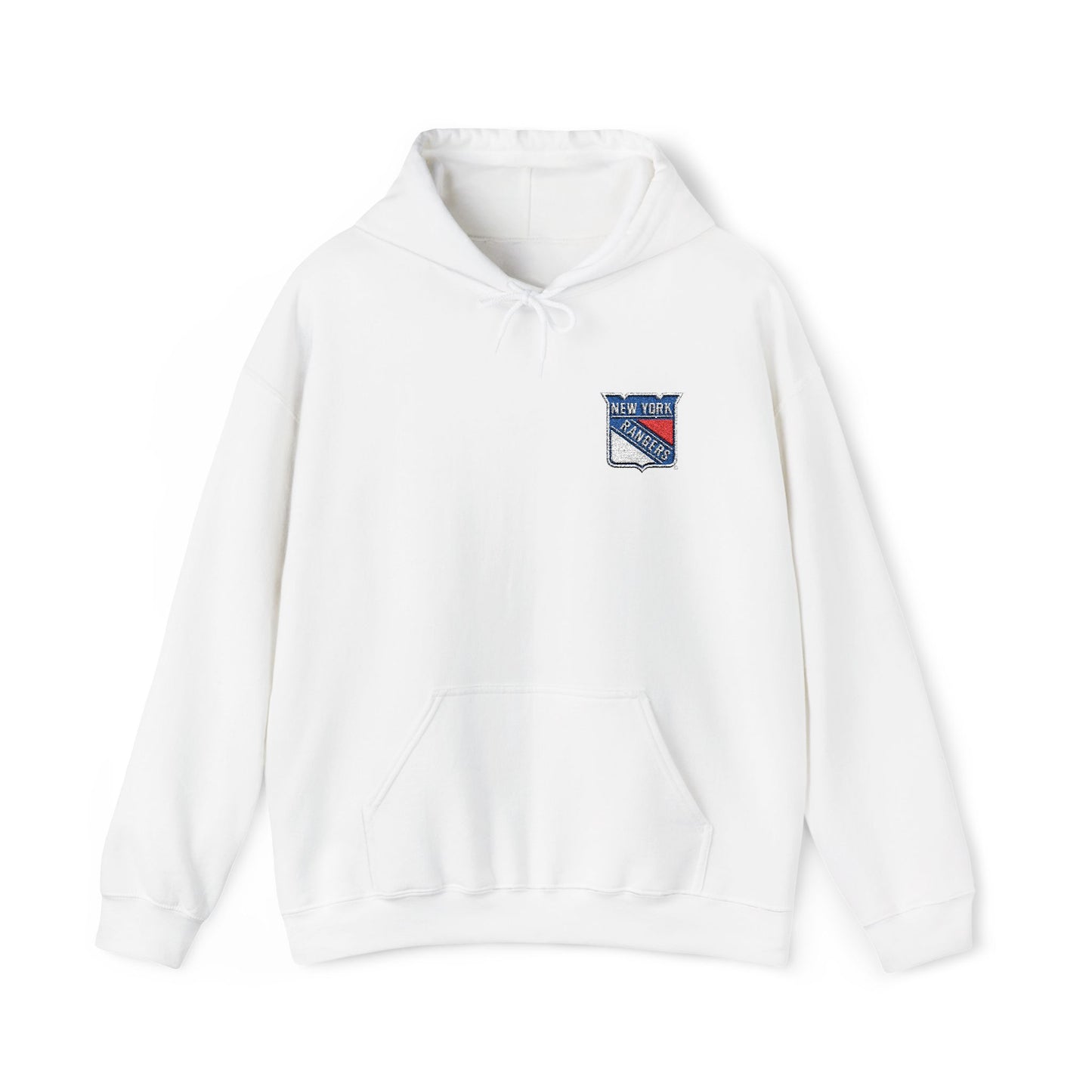 New York Rangers Embroidered Hoodie