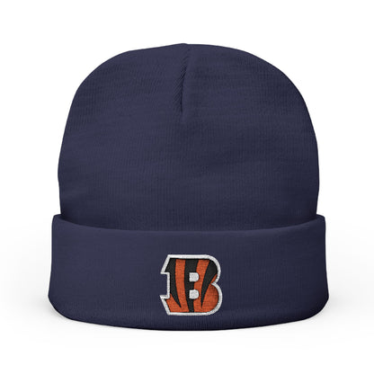 Embroidered Cincinnati Bengals Knit Beanie