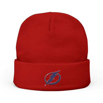 Embroidered Tampa Bay Lightning Knit Beanie