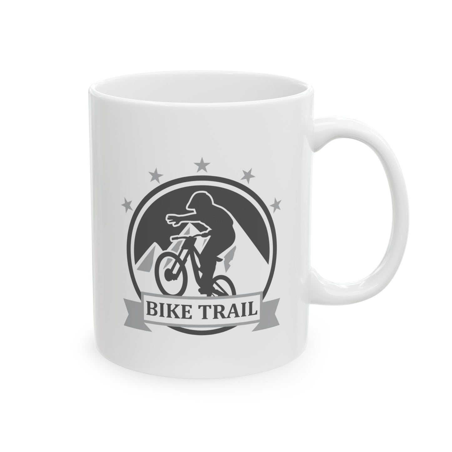 Bike Trail Ceramic Mug