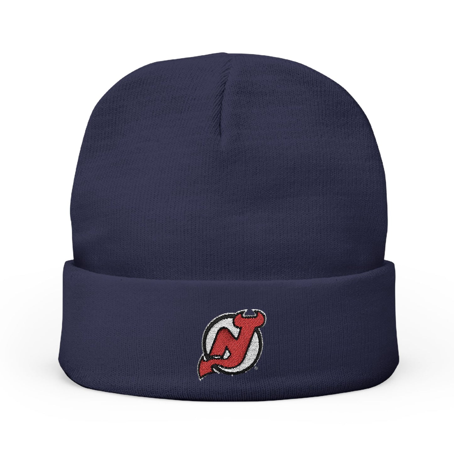 Embroidered New Jersey Devils Knit Beanie