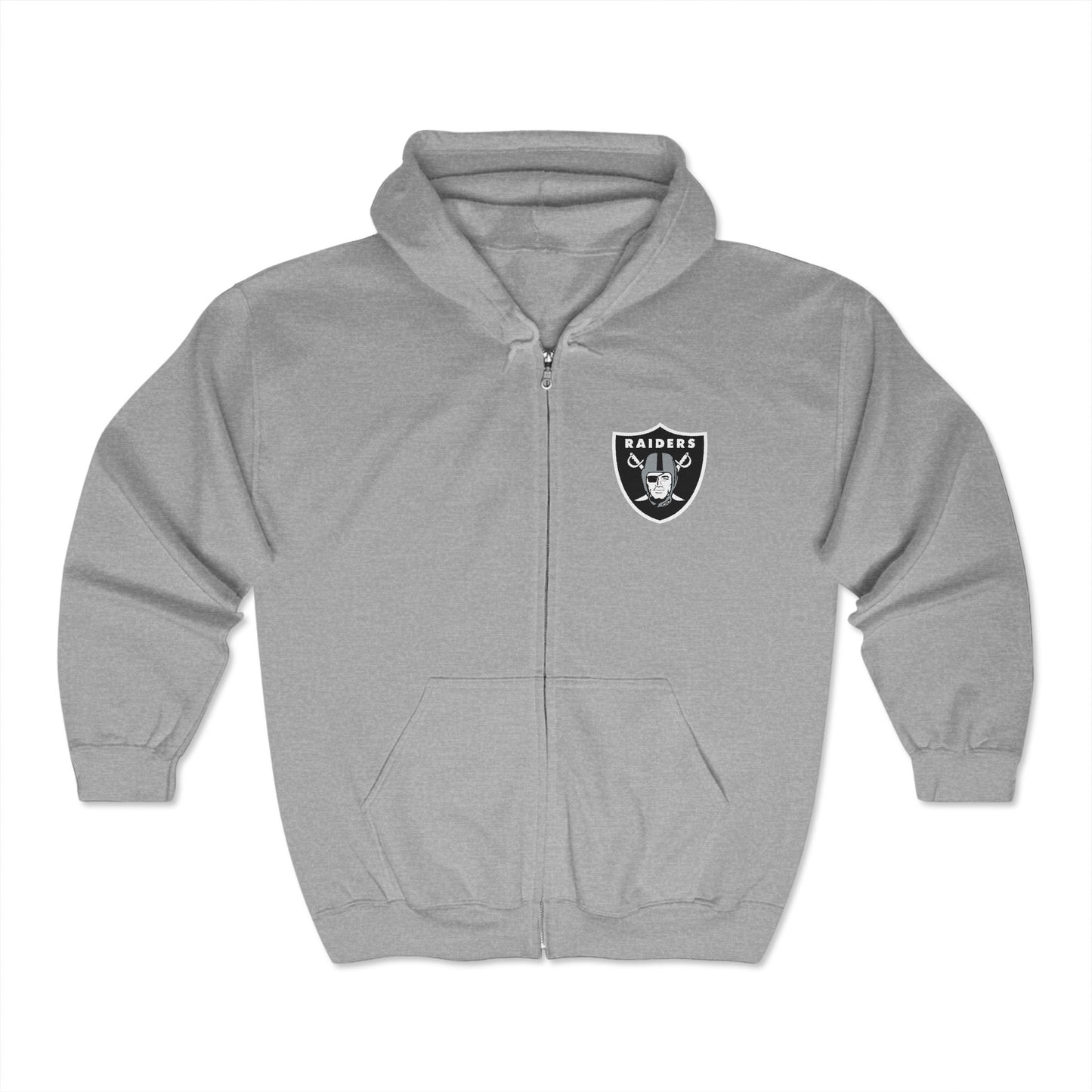 Oakland Raiders Zip-Up Hoodie