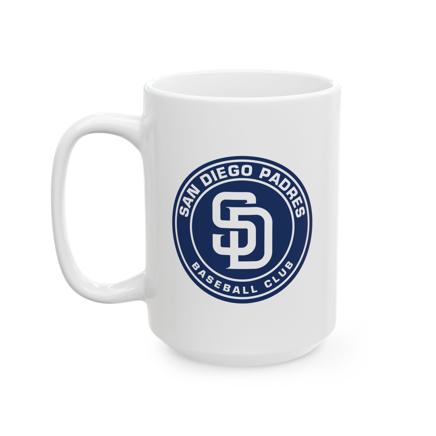 San Diego Padres Circle Ceramic Mug